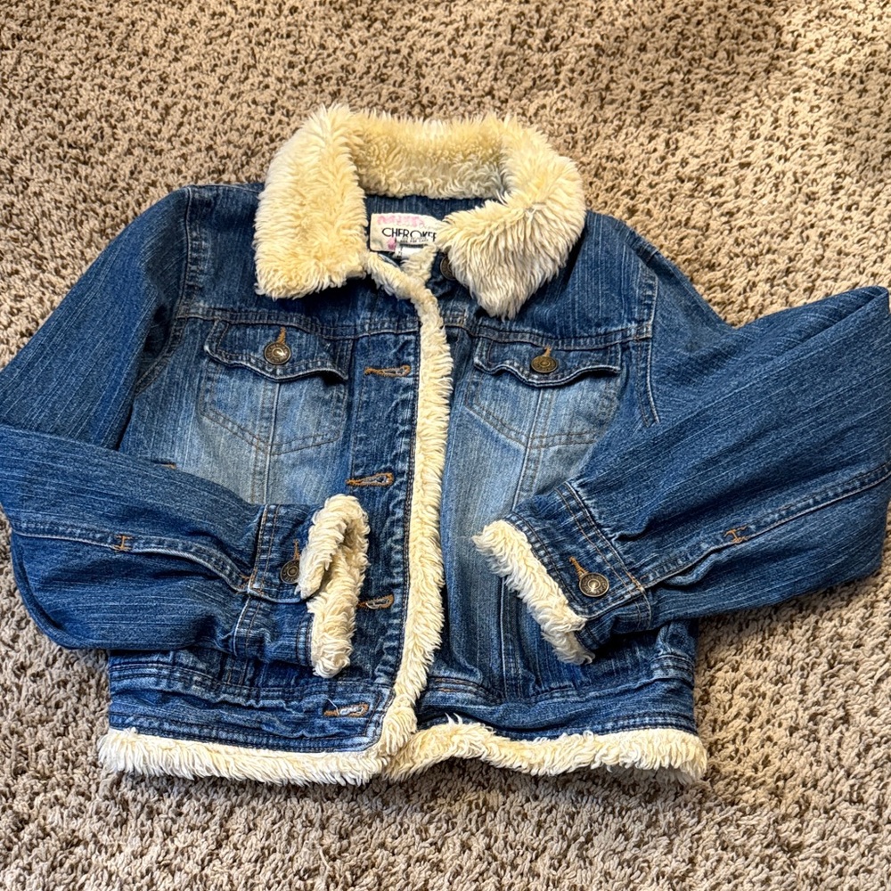 Girls Cherokee denim coat